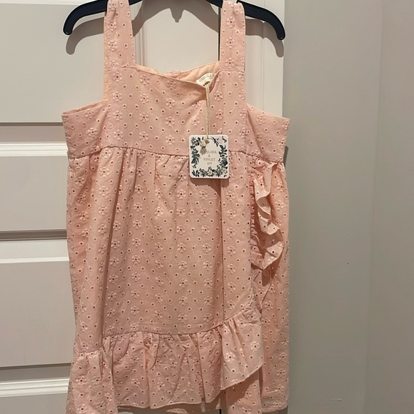 Pink eyelet dress 3T - Picture 1 of 3